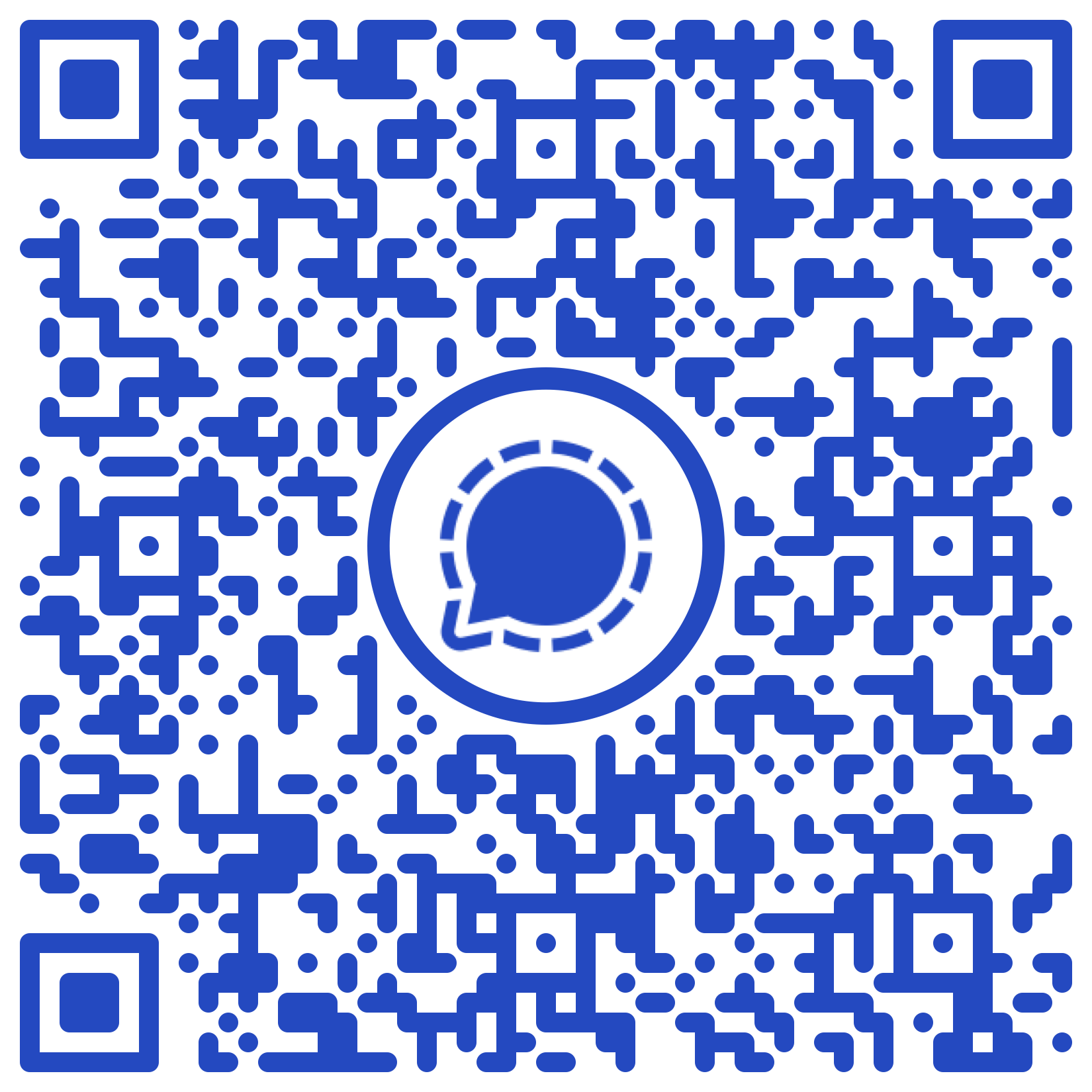 Signal QR-Code – bitcircus101 Info